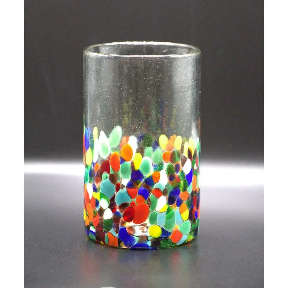 3 Granata Confetti Highball Glasses 5